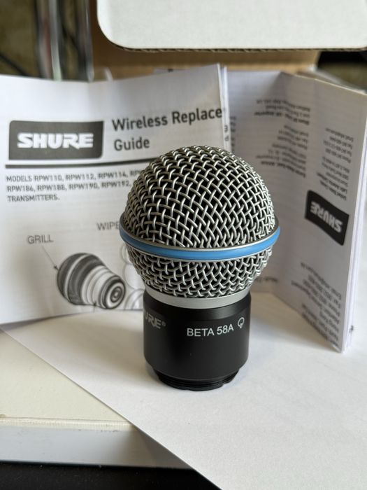 Микрофонный картридж Shure RPW118 (beta 58a)