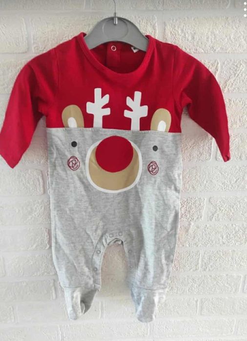 Pajac niemowlęcy świąteczny nowy