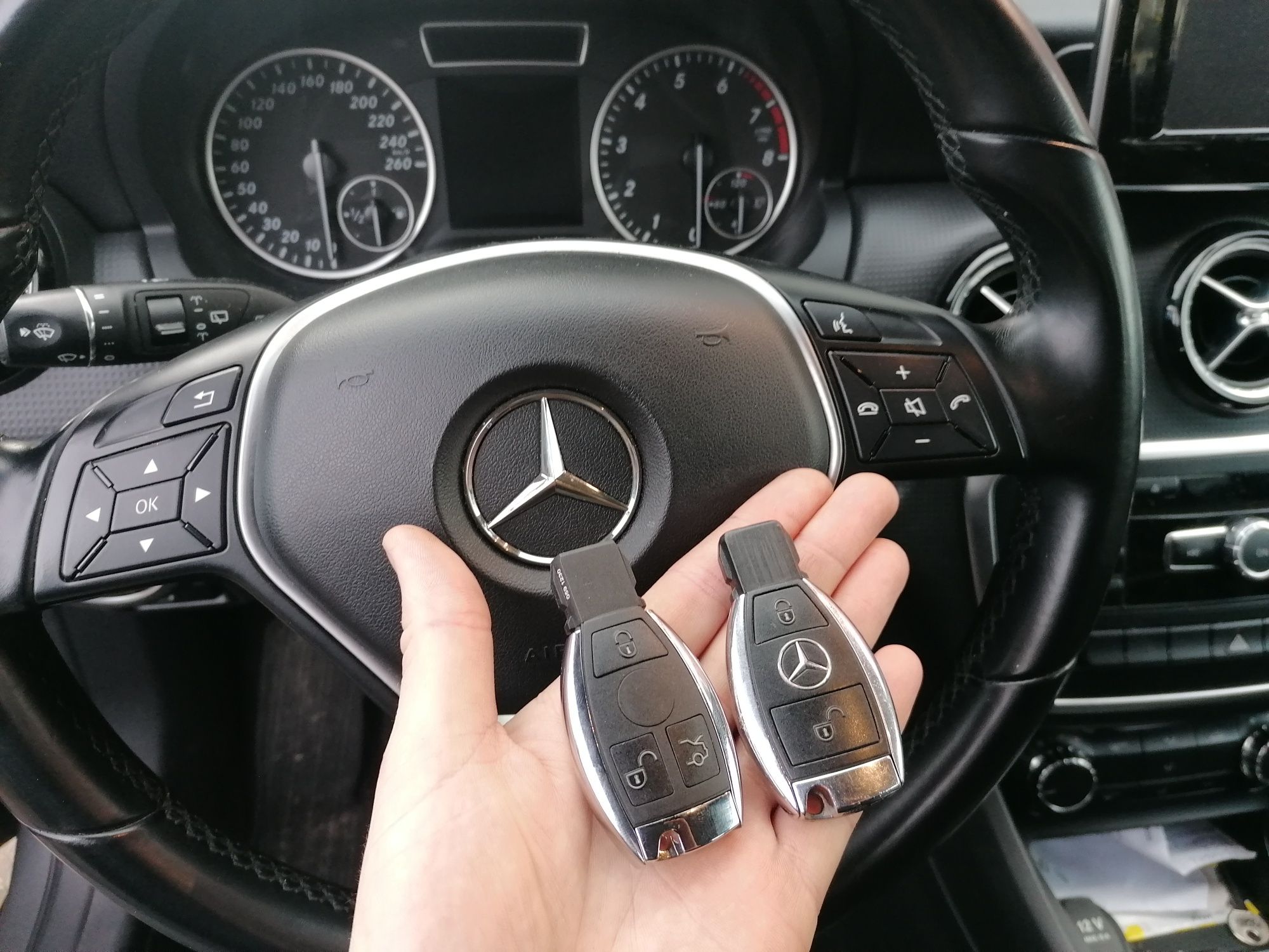 Dorabianie kluczy Mercedes
