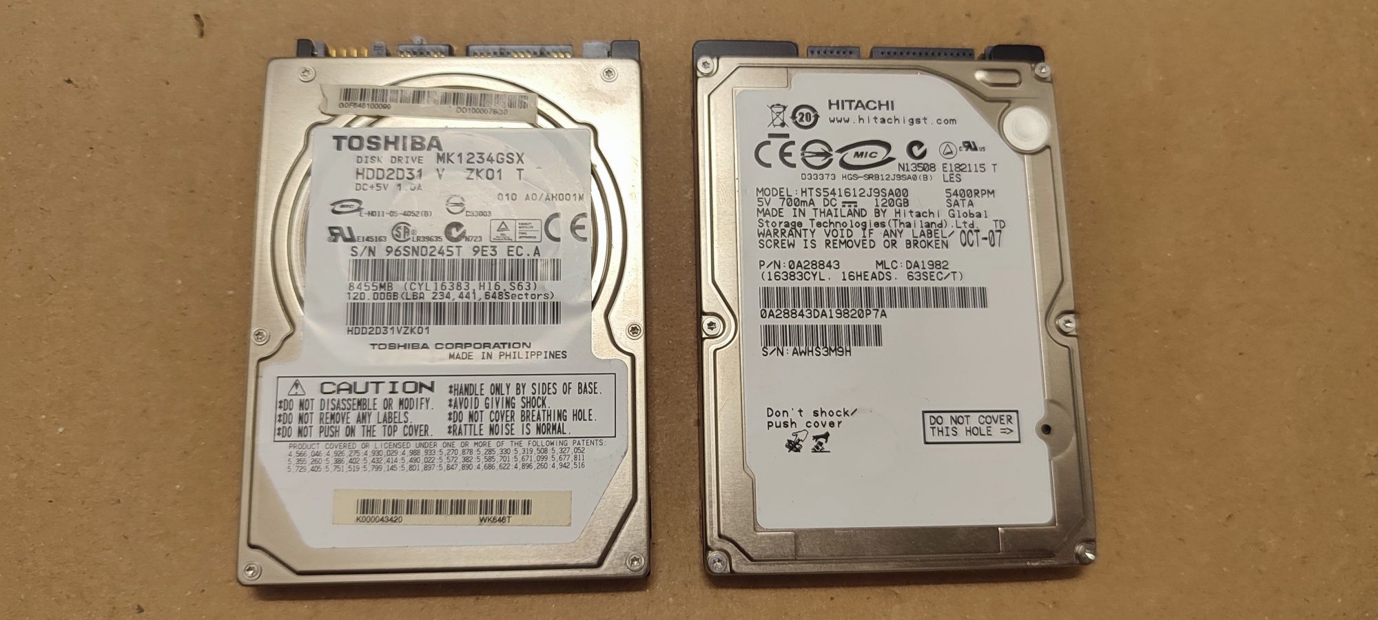 Disco portátil 2.5" 120GB