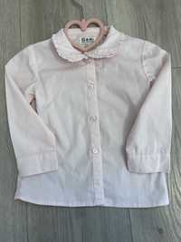 Ніжно рожева блузка для дівчинки на 1.5-2 р