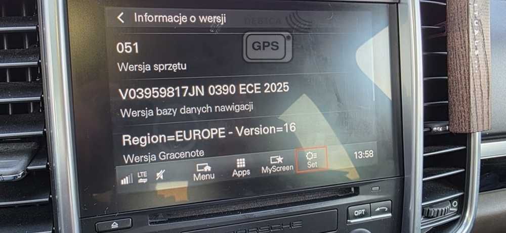 Porsche Cayenne Macan Panamera 911 CarPlay Akt. Android Auto Mapa 2025