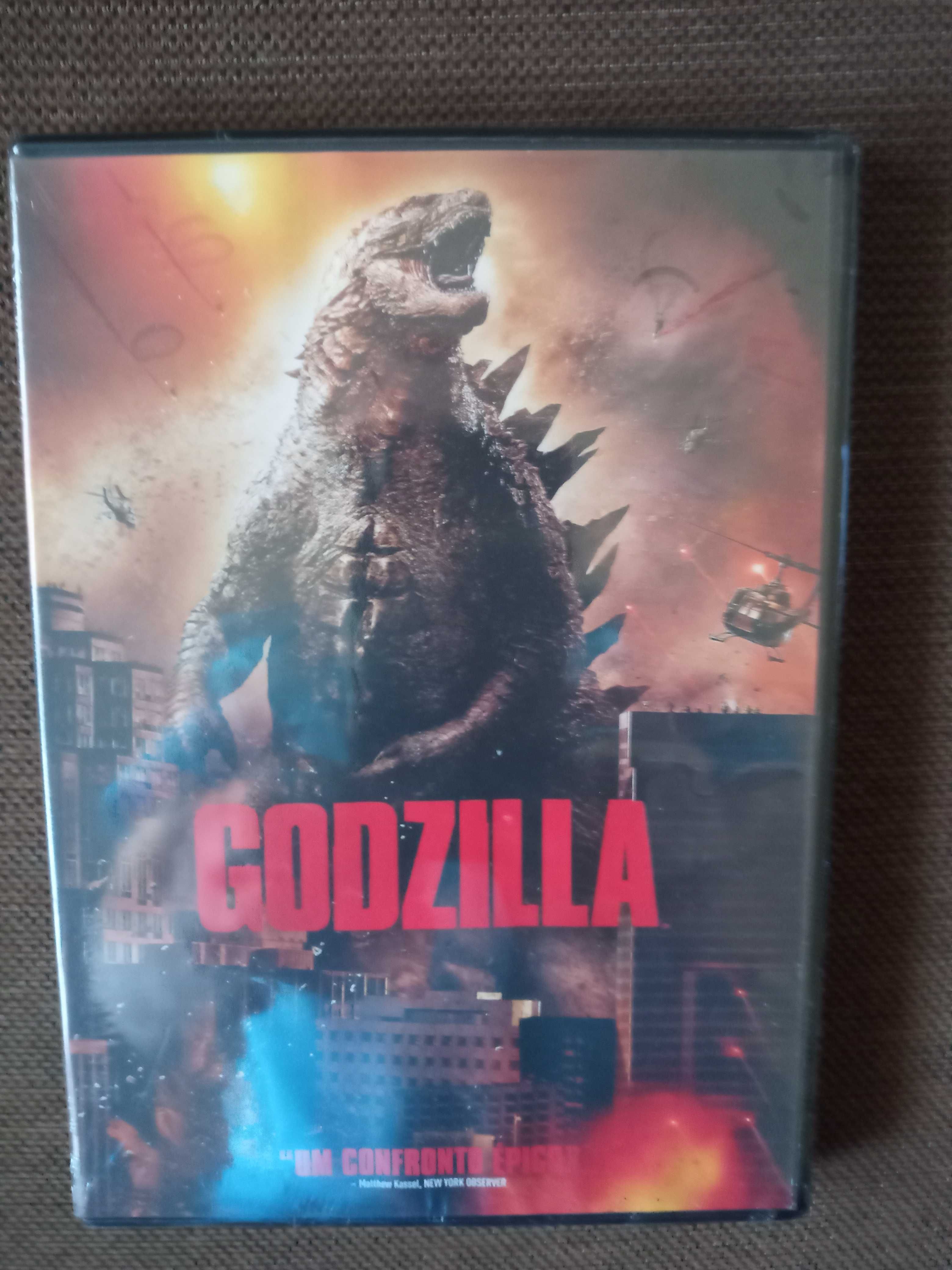 filme dvd original - godzilla  - novo selado