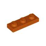 LEGO 3623 Płytka 1X3 Dark Orange 1 szt.