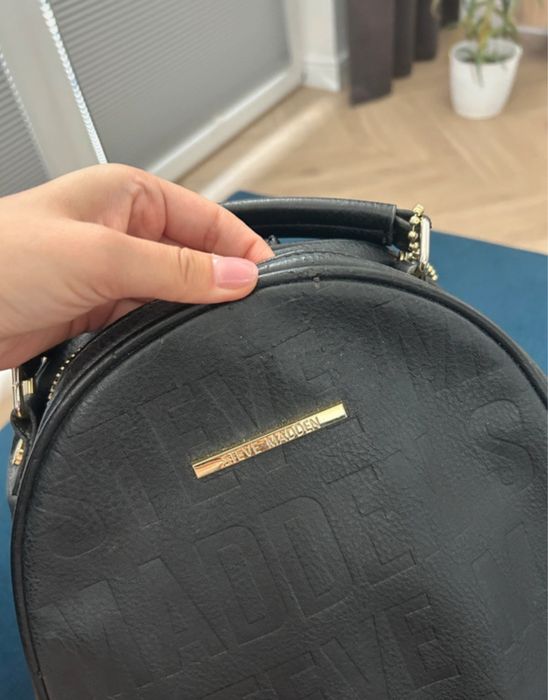 Czarny plecak Steve Madden