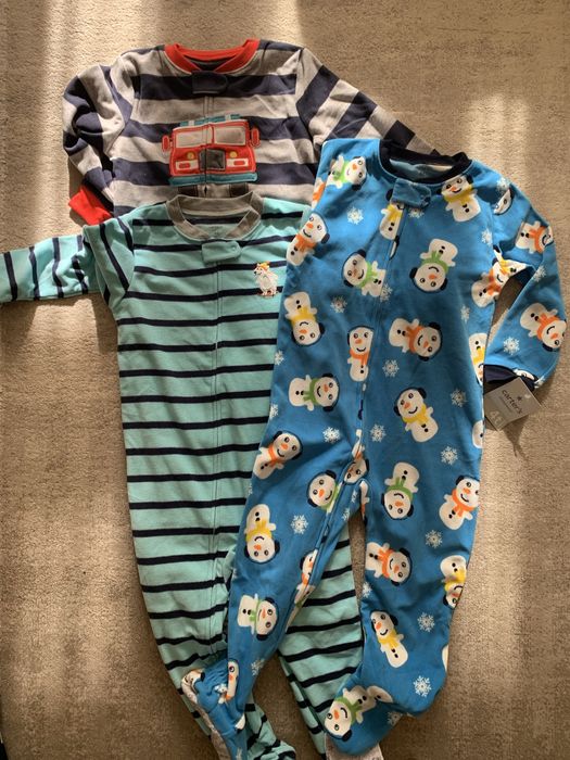 Теплий флісовий чоловічок Carters 4t