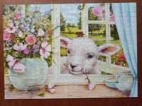 Little Lamb, Corner Piece, puzzle, 500 elementów (-1)