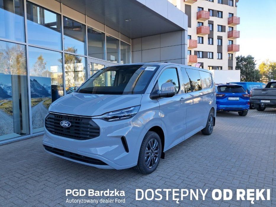 Ford Transit Custom  Brygadowy Limited, 2025r. 2.0 Diesel 170KM Od ręki!