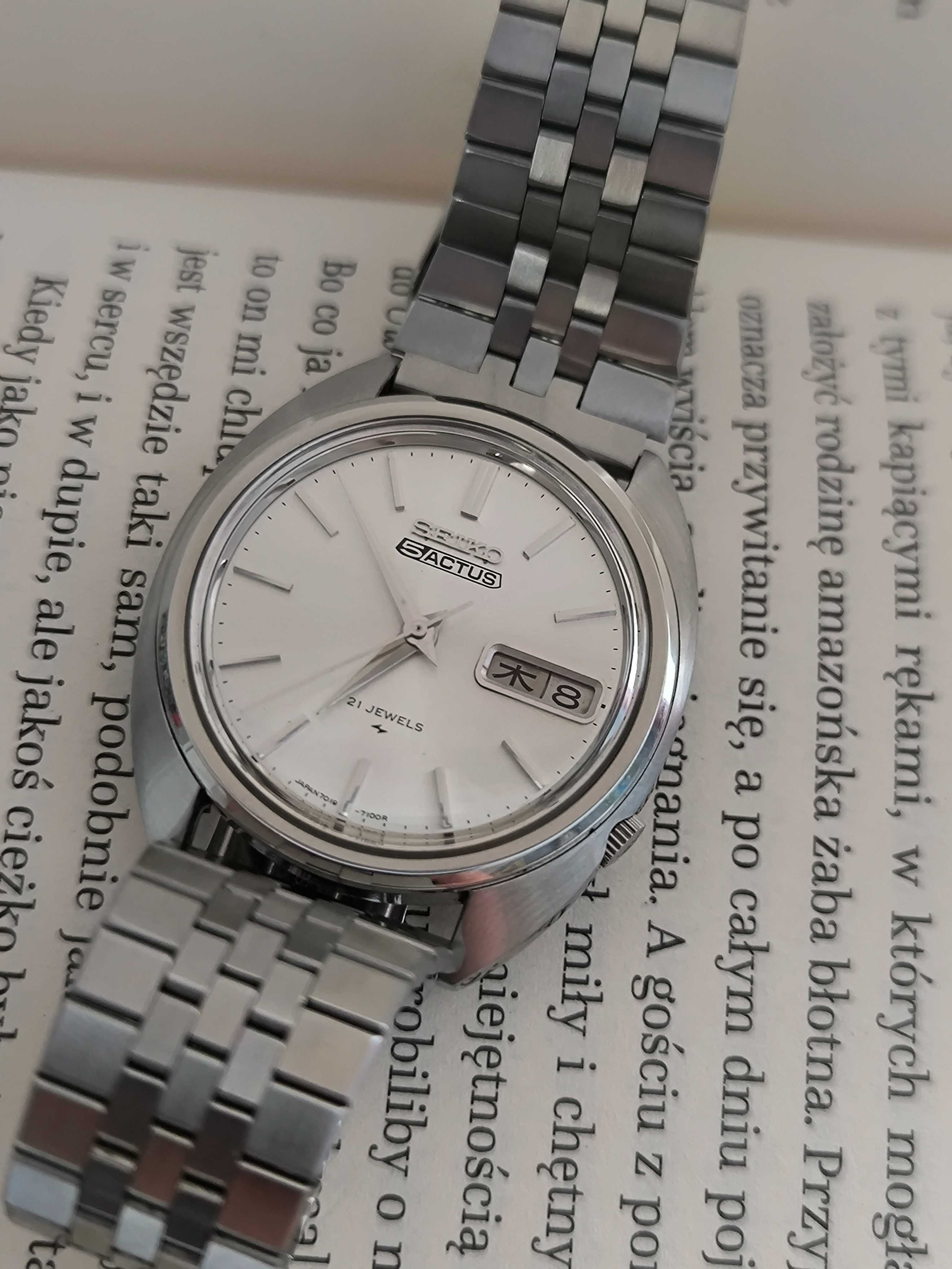 Seiko 5 Actus Automatic Vintage październik 1970 jak nowy