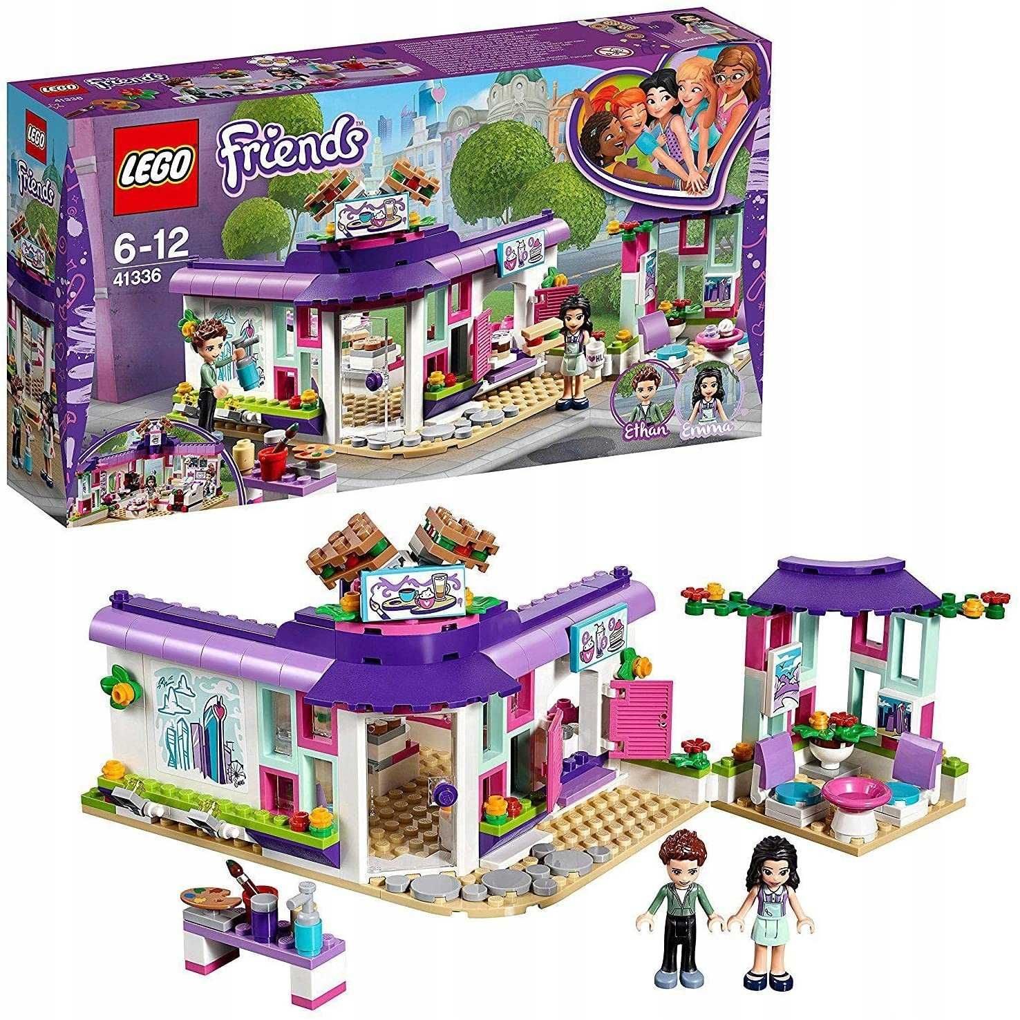 LEGO Friends 41336 Klocki LEGO Friends Artystyczna kawiarnia Emmy