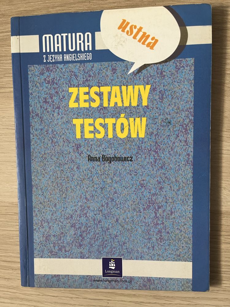 Matura Ustna z języka angielskiego Zestawy testów Bogobowicz Longman