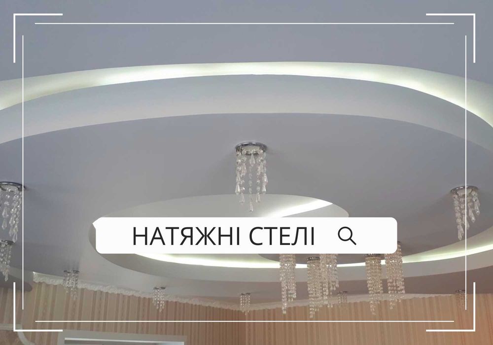 якісно ПІД КЛЮЧ • Натяжний потолок • Злив води