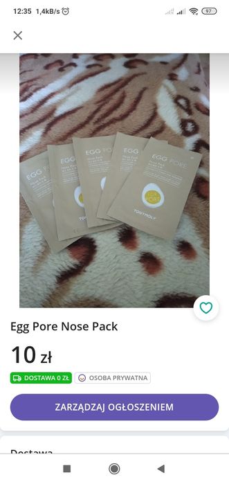 Egg Pore Nose Pack
