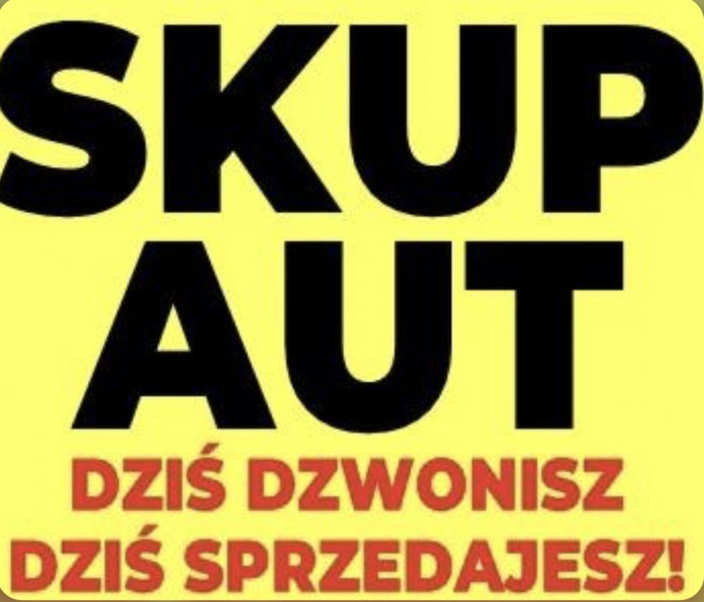 SKUP AUT Non Stop 24H Kasacja Pojazdów Złomowanie Skup Samochodów 24H