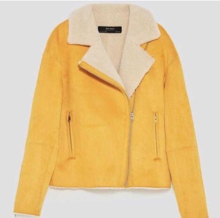 Жіноча яскрава коротка дублянка