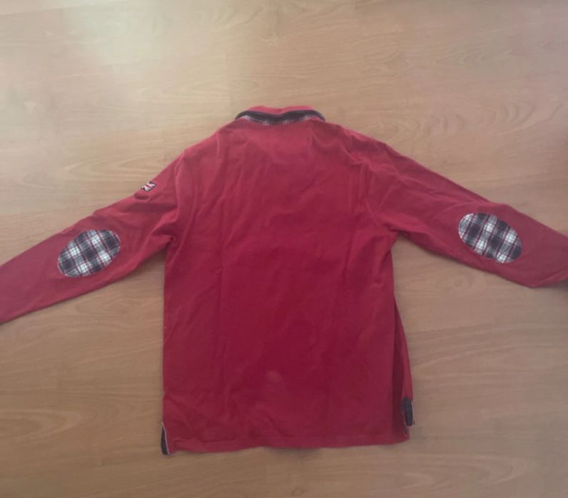 Polo Porches vermelho