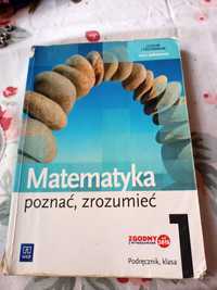 "Matematyka poznać, zrozumieć" podręcznik do klasy 1