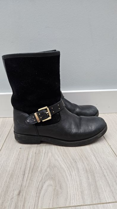 Fribbo kozaki śniegowce botki czarne zimowe 34 czarne