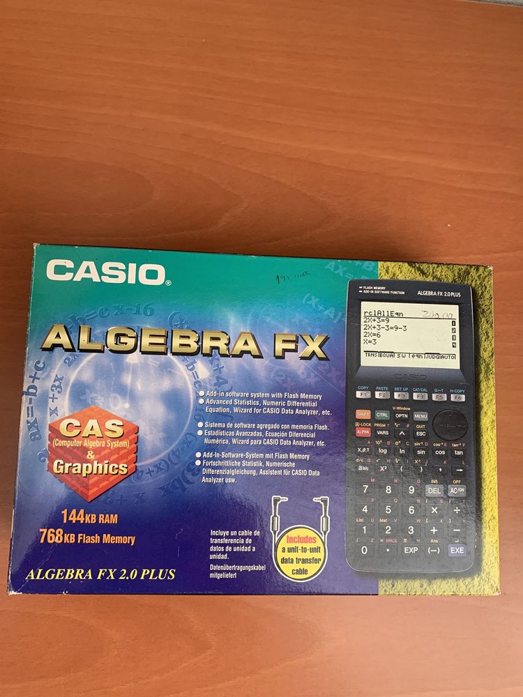 Calculadora Álgebra Cássio FX 2.0