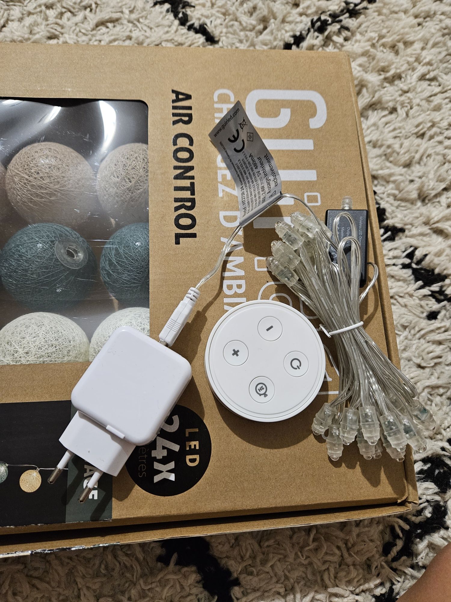 Inteligentne Cotton balls 24led SmartLife święta