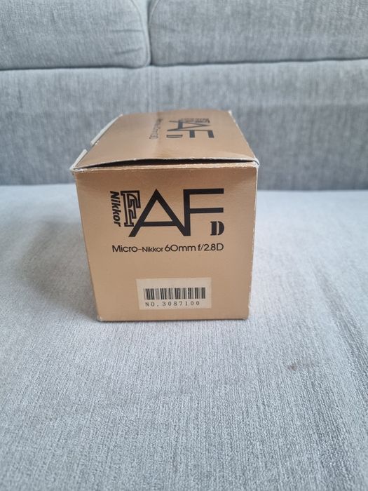 Lente AF Micro Nikkor 60mm f/2.8D