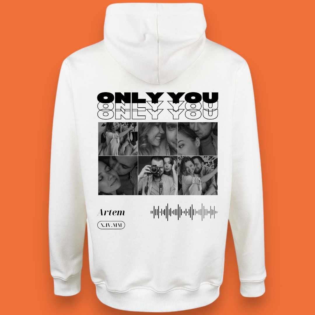 Парні худі Only You (ціна за 1шт) худи подарок | худі з принтом