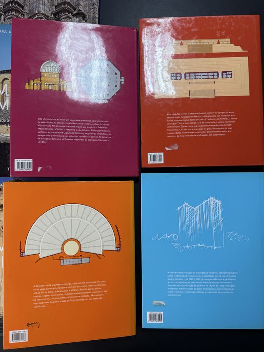Coleção 9 Livros: Arquitectura Universal das Taschen