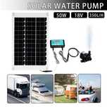 bomba de água painel
solar, controlador  12v,
50w, 35O/h