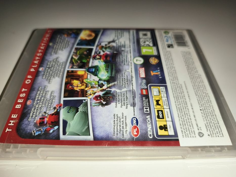 Gra Ps3 Lego Marvel super Heroes PL gry PlayStation 3 Sonic Rayman GTA