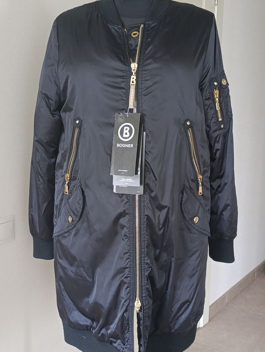 Пальто бомбер Bogner женское гусиный пух.