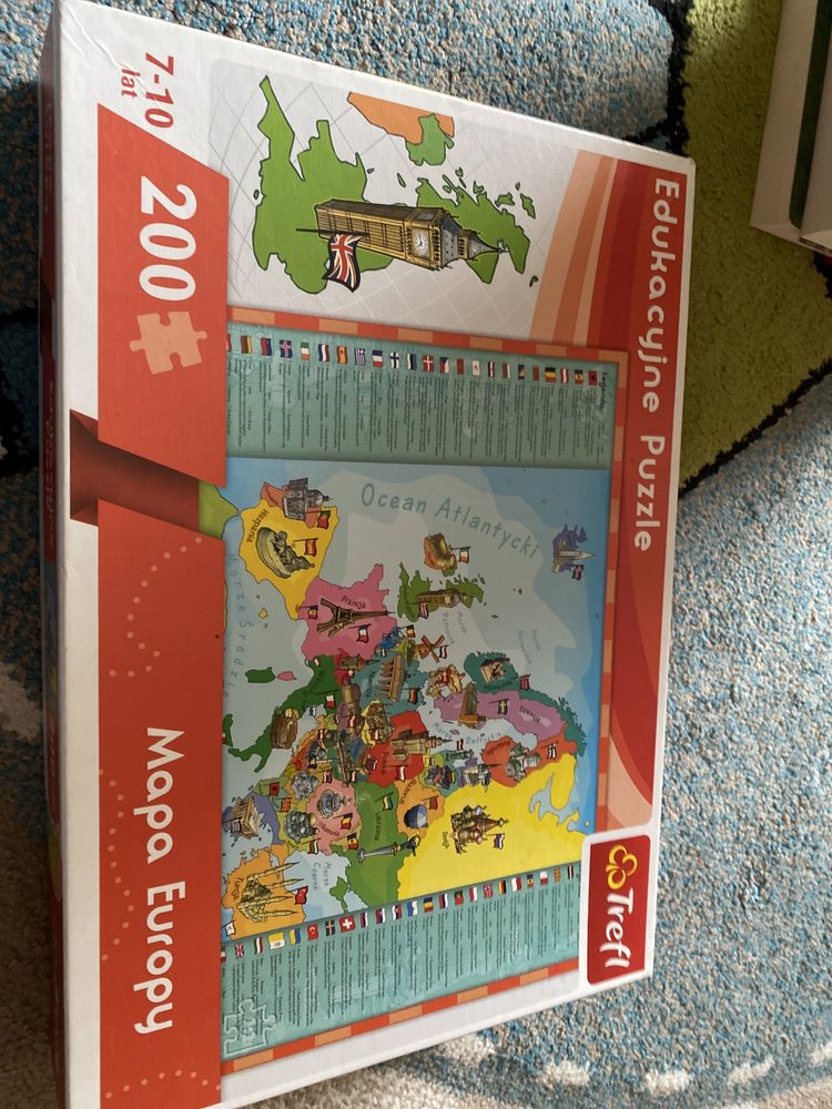 Mapa Europy . Puzzle