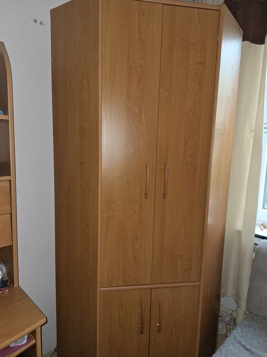 Szafa narożna  w kolorze olchy