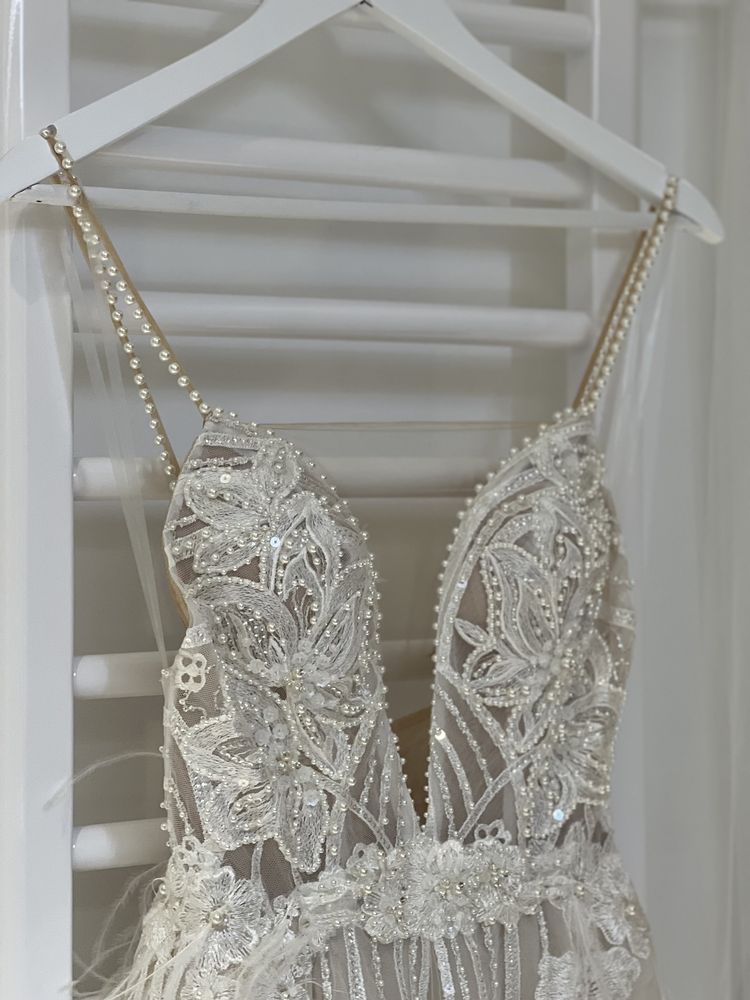 Przepiekna suknia ślubna XS Off White Bridal Sopot