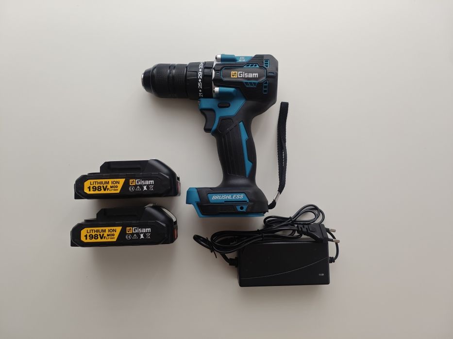 Wkrętarka Gisam 35+3 + 2x akumulator