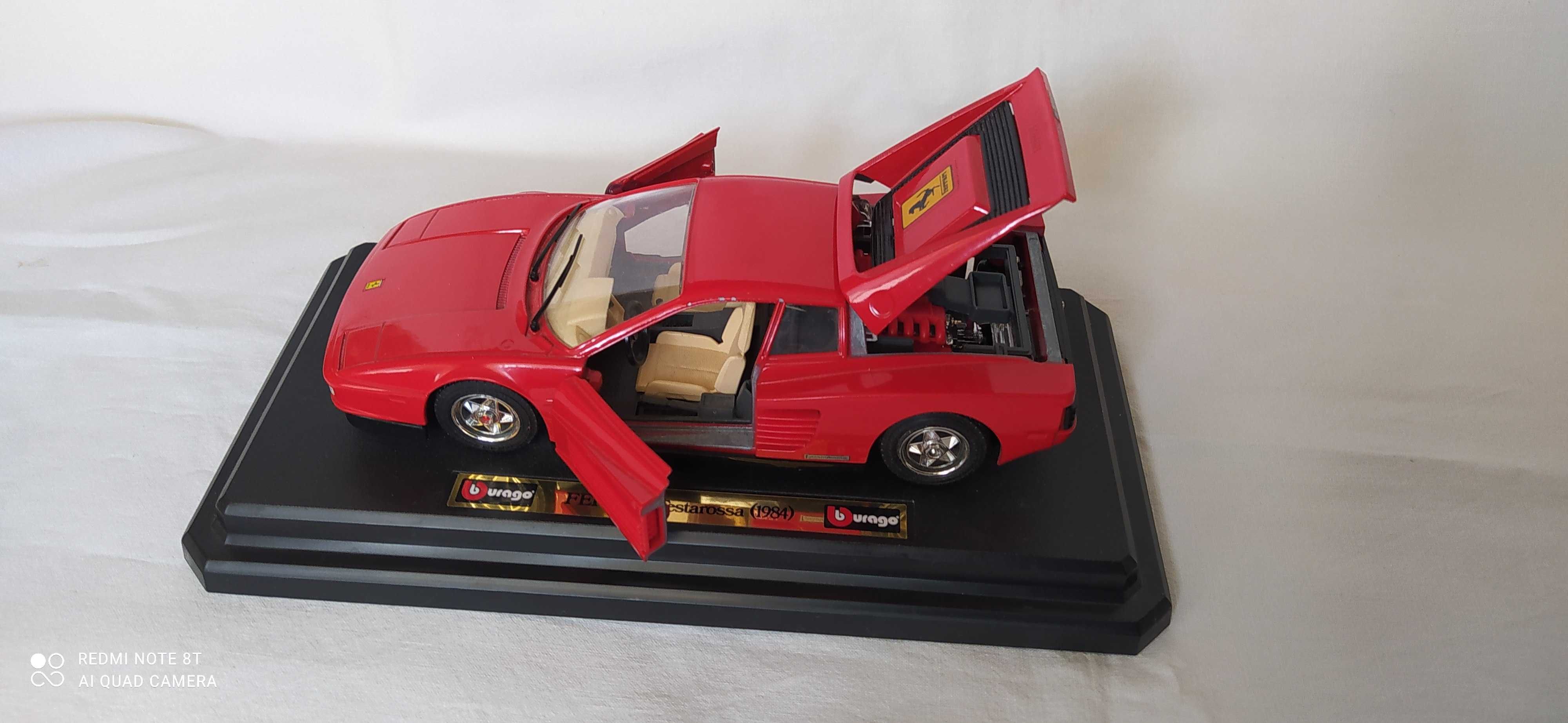 OKAZJA.Model FERRARI Testarossa-1984,F40.Burago.