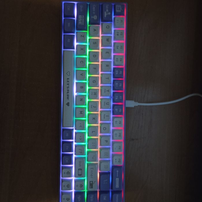 Клавиатура Ajazz ak680 коричневые свитчи