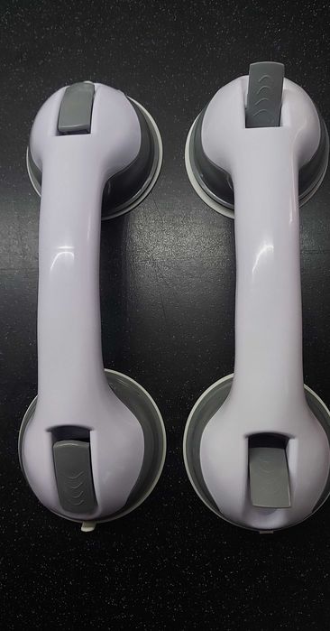 Uchwyt łazienkowy 30cm na przyssawce bez wiercenia 2 szt.