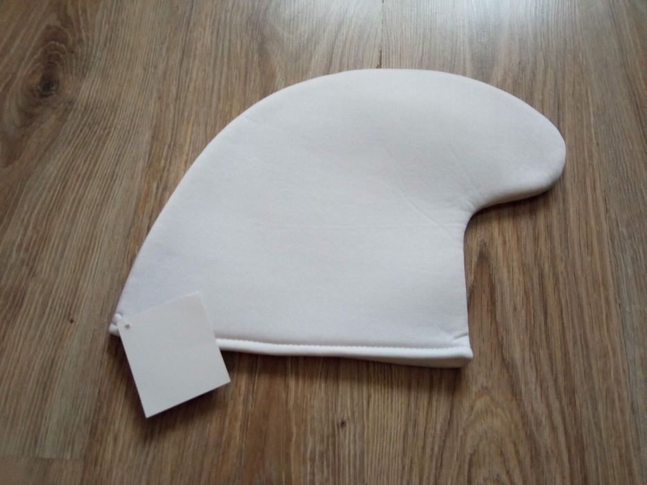 Czapka Smerfa biała nowa obwód 52 - 53cm