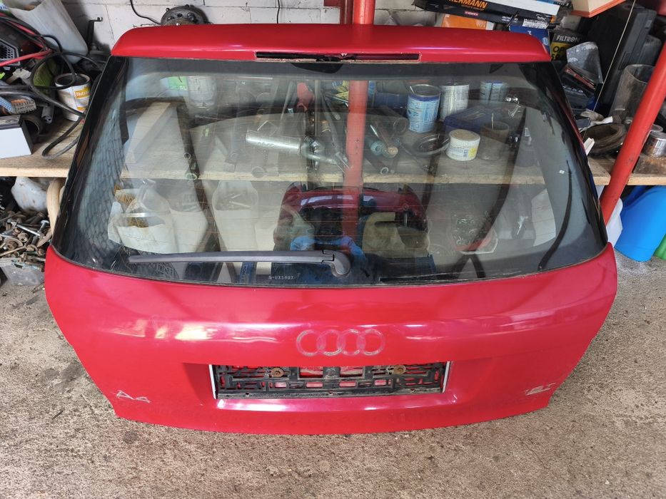 Audi A4 B6 zderzak maska lampa pas przedni