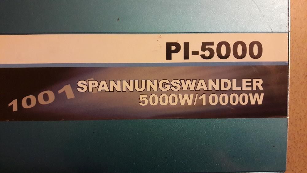 Przetwornica MOCY PI5000 12VDC na230VAC 5kv