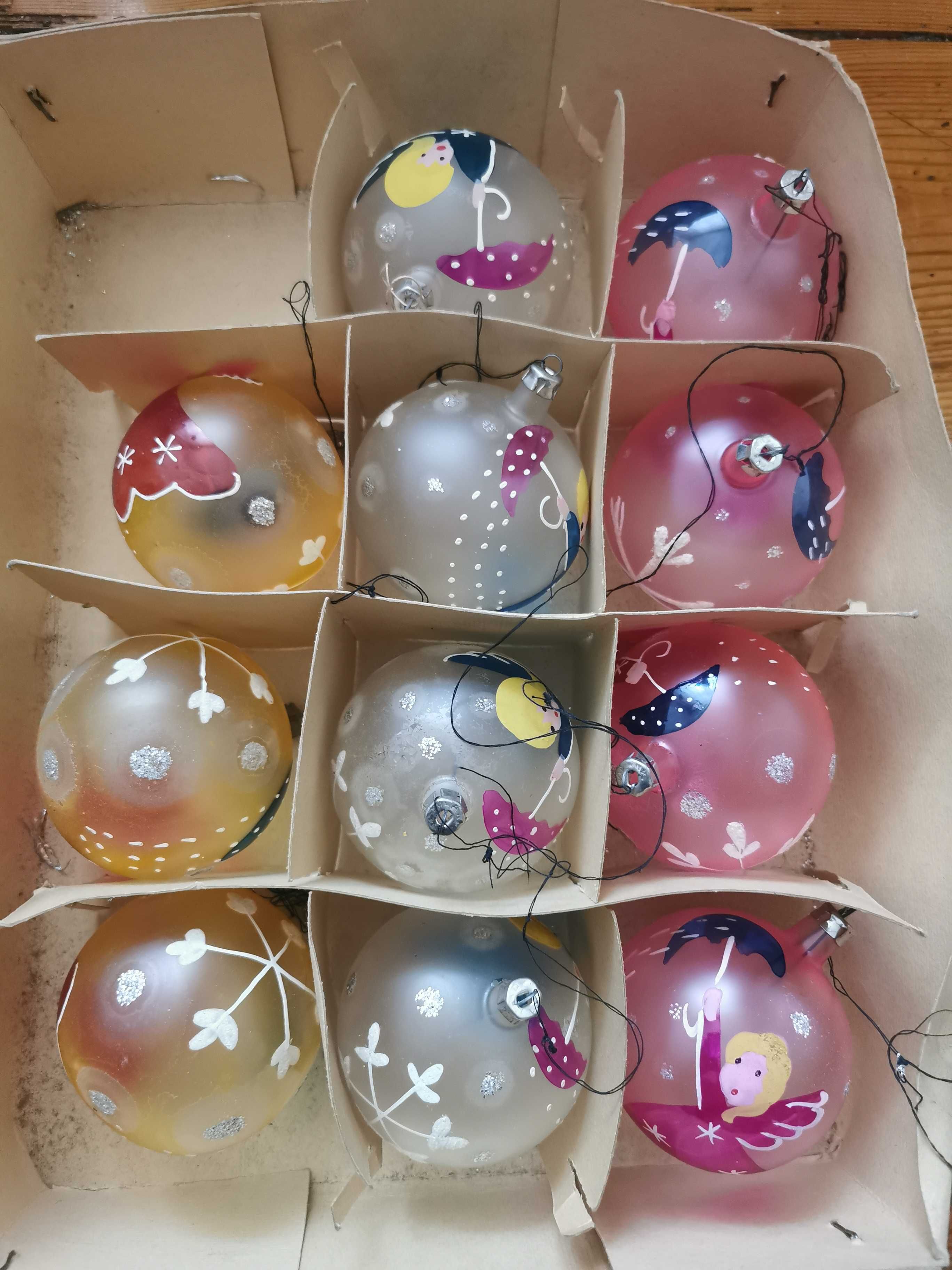 Bombki choinkowe PRL