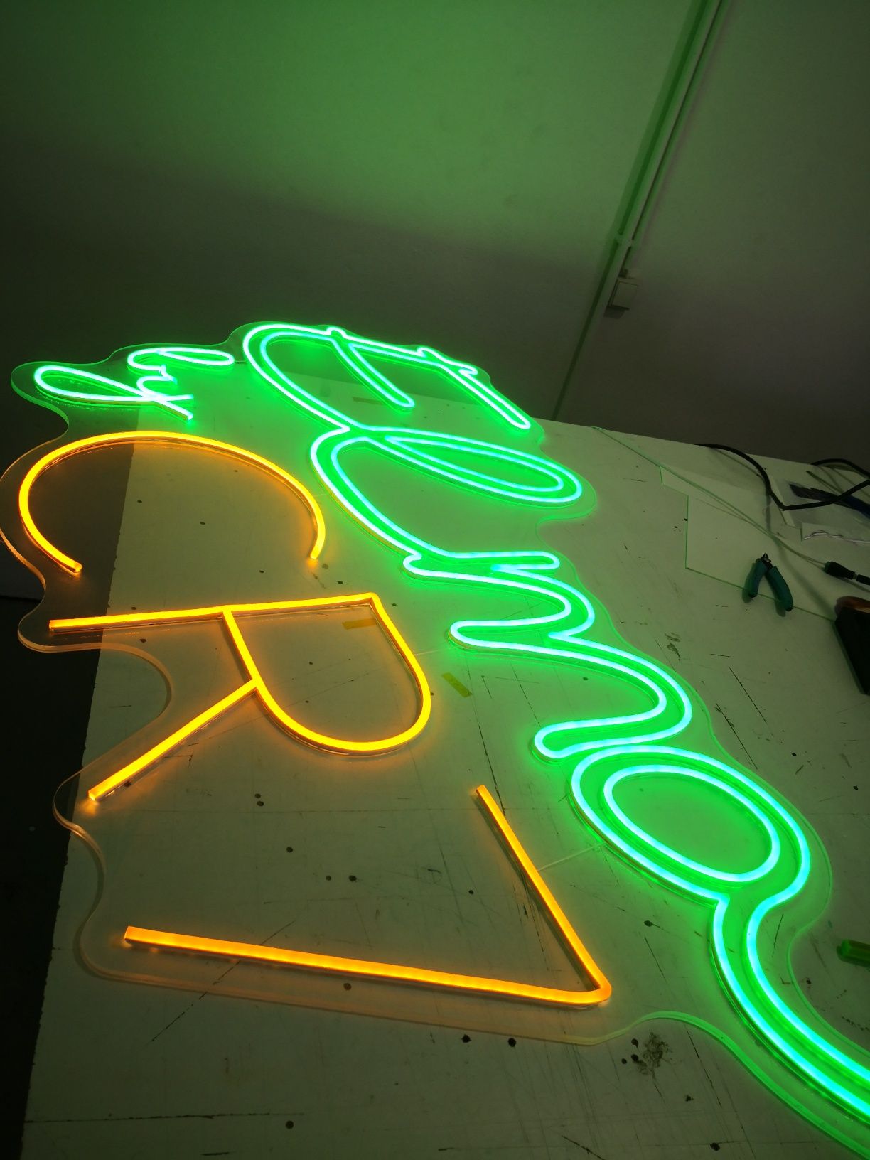 Letreiro em Neon - Produção Própria