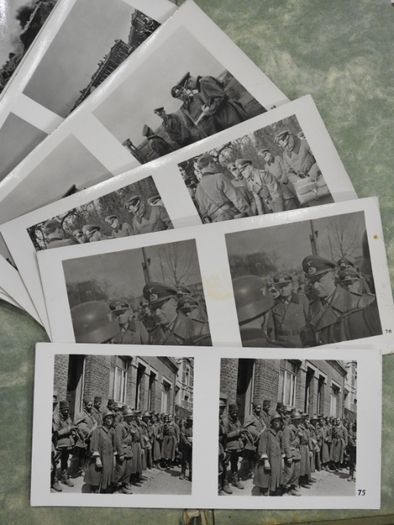 Альбом 96 стерео фотографий Der Kampf im Westen Борьба на Западе 1940