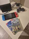 Nintendo switch v2 + 2 gry