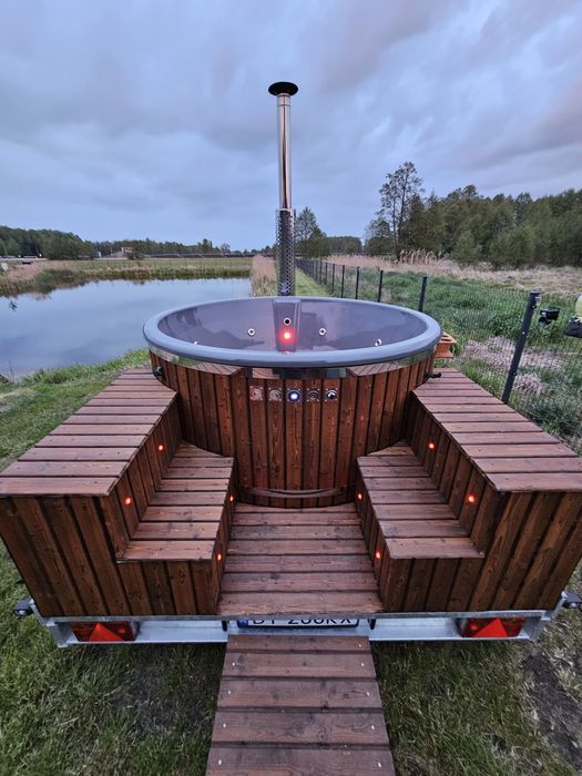 Gorąca balia mobilna jacuzzi