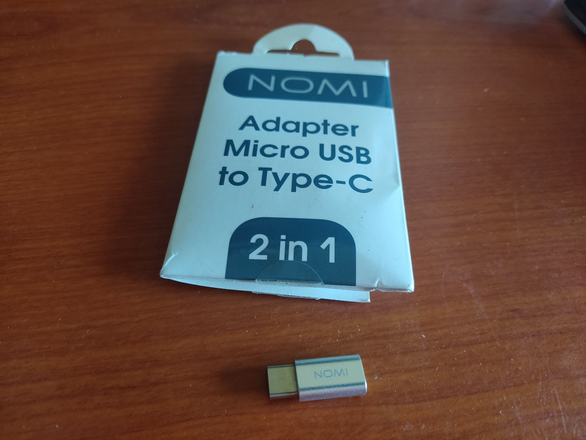 Переходник (адаптер) NOMI micro-usb to type-c