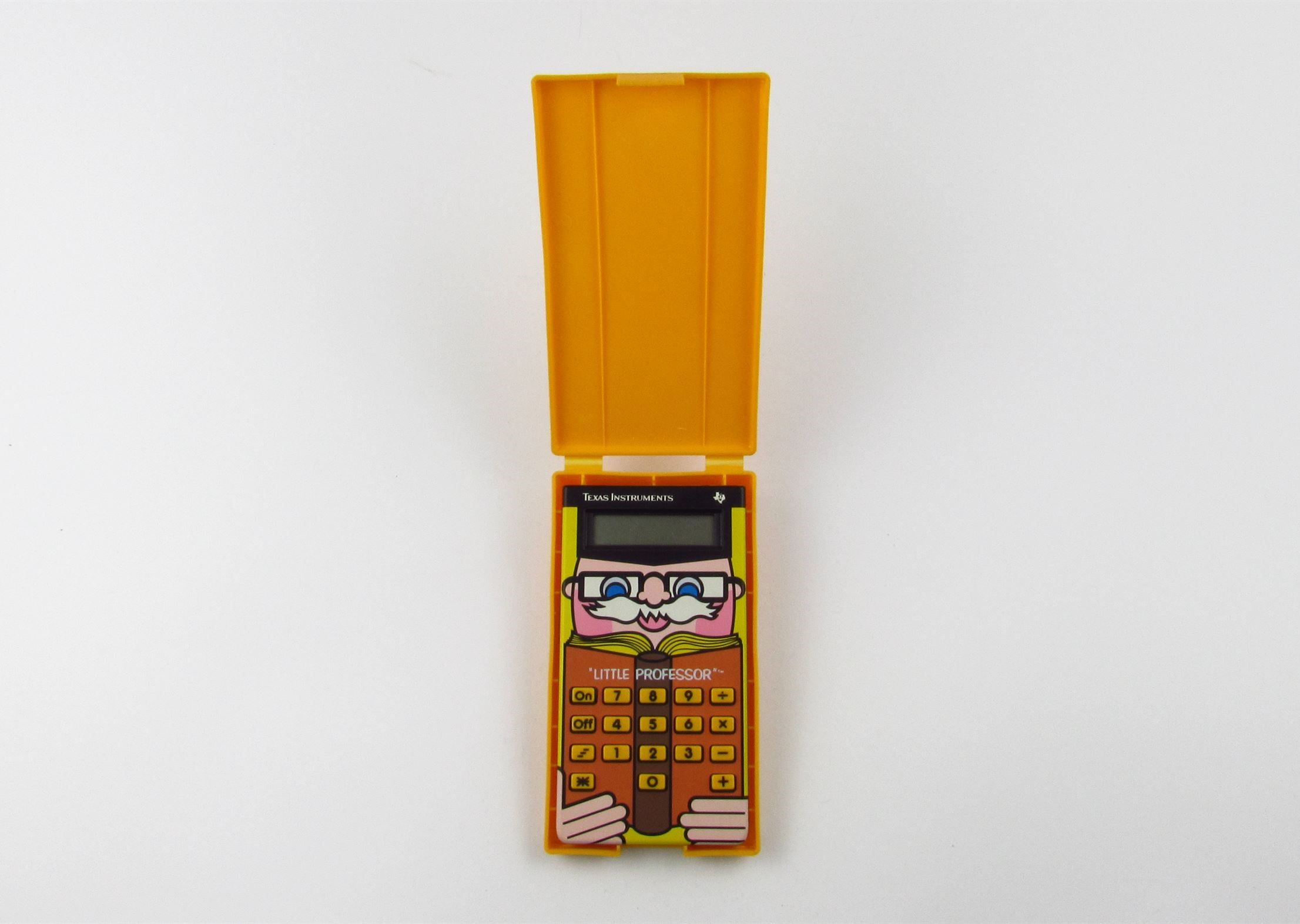 TEXAS INSTRUMENTS Zabawka Kalkulator naukowy do nauki matematyki 1985