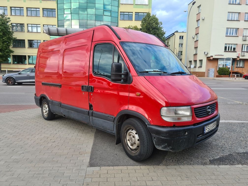 Opel Movano 2000r 2.8 DTI SPRAWNY JEŻDŻĄCY BUS