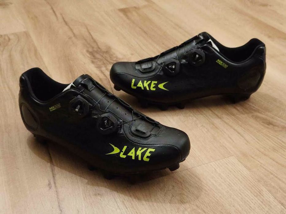 Sapatos de MTB Lake MX332 Supercross Carbon "Termo-moldáveis"