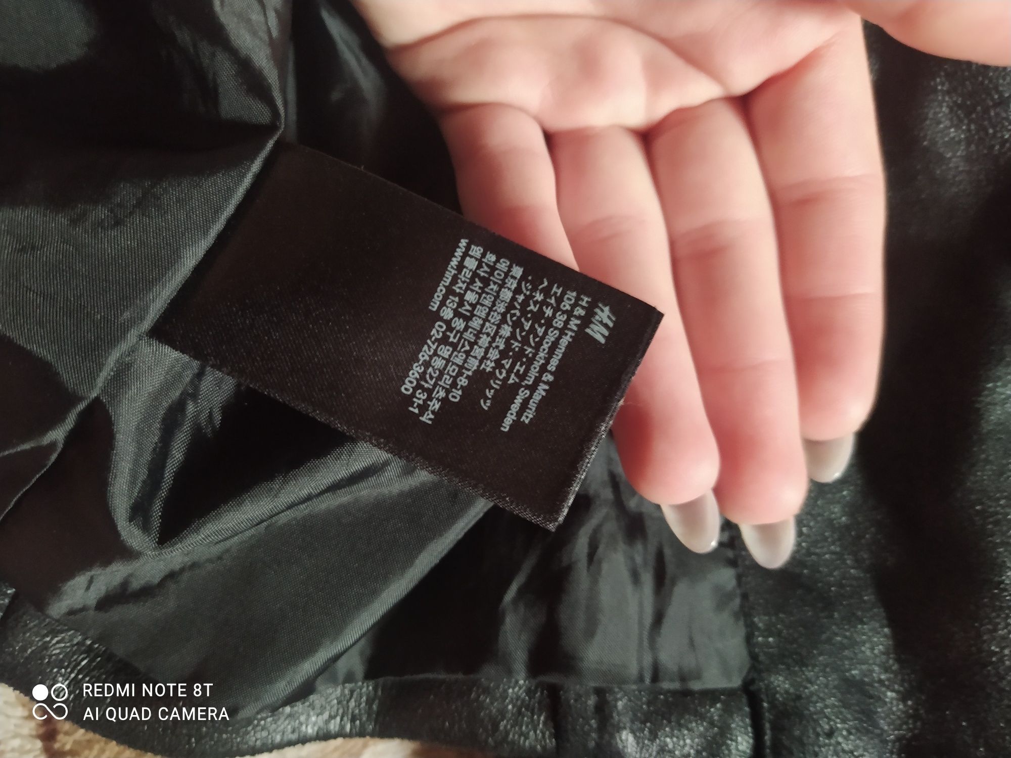 Піджак укорочений, накидка, чорна H&M
